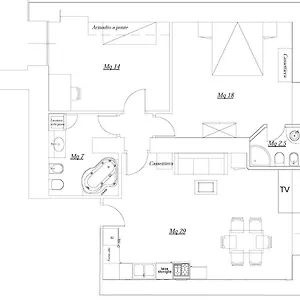 My -centro A Appartement